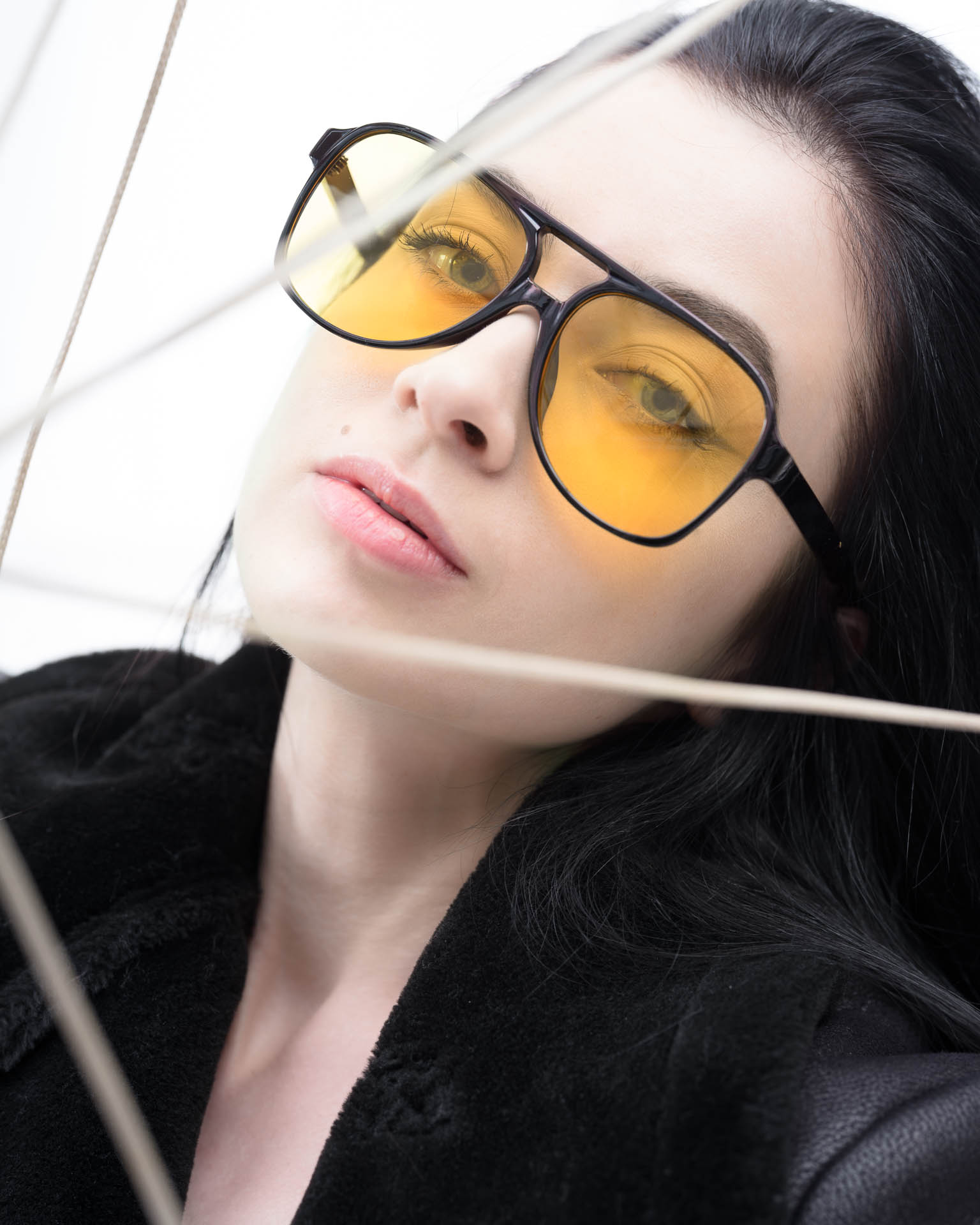 Nastya and sunglasses