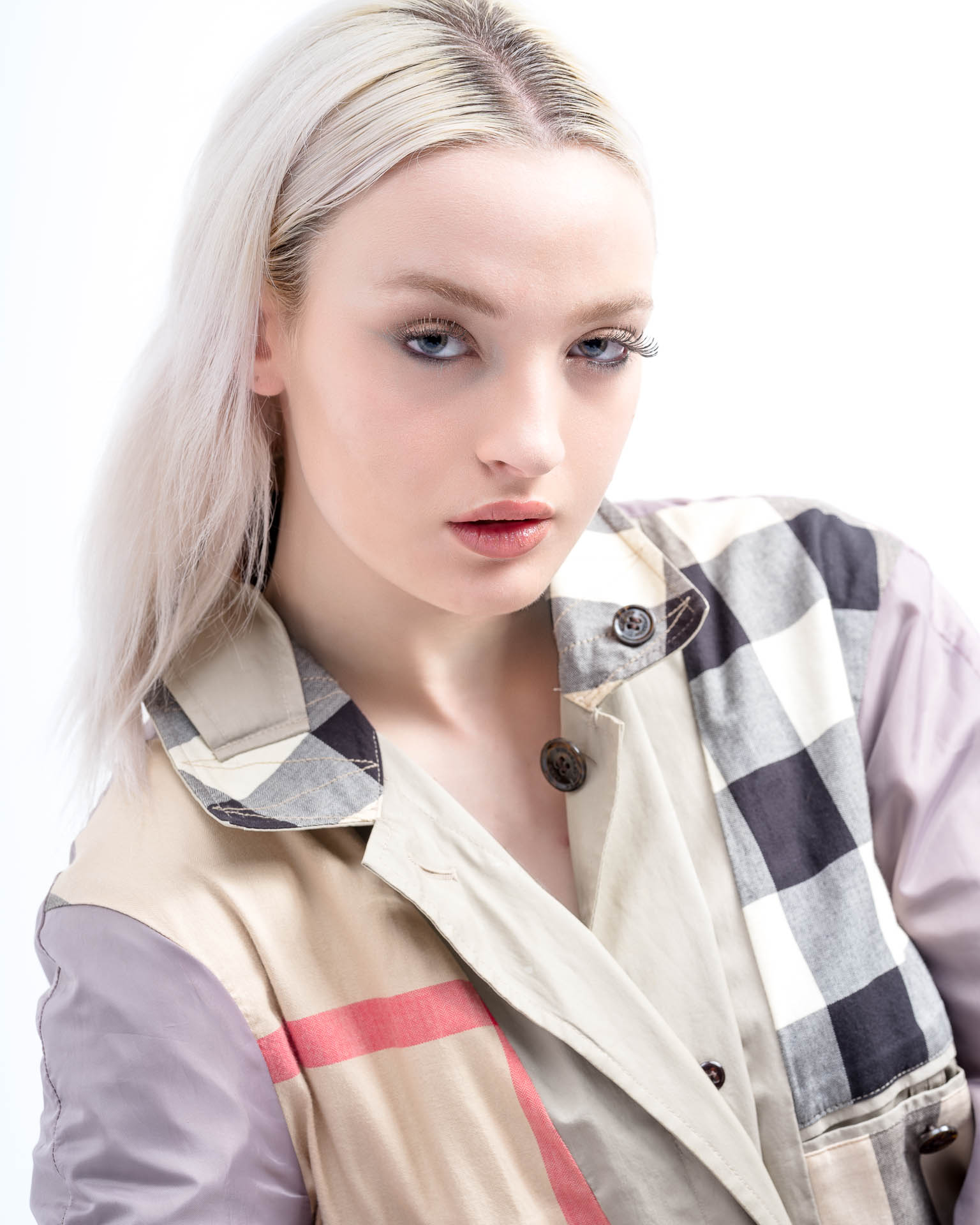 Margaux in a trenchcoat